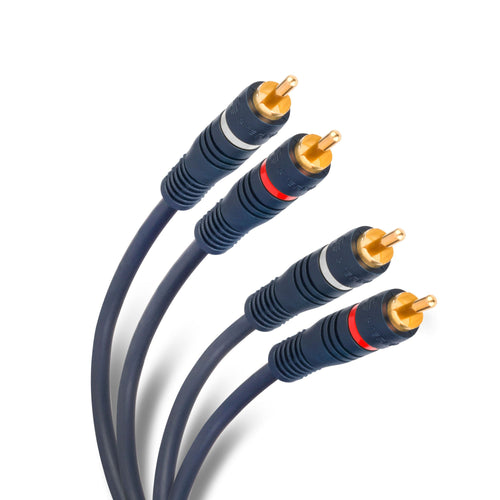 Câble Audio Professionnel RCA/RCA (1,5m, 3m, 5m)