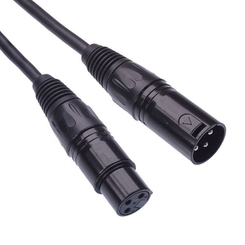 Câble Audio Professionnel XLR Femelle-Mâle (1,5m, 3m, 5m, 10m)