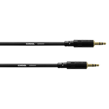 Câble Audio Professionnel Jack 3,5 mm à Jack 3,5 mm (1,5m, 3m, 5m, 10m)